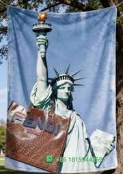 Fendi Throw Blankets